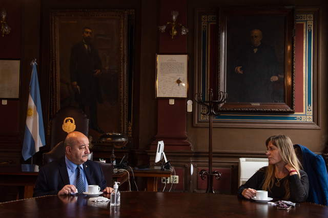 Tauber recibió a la senadora nacional Juliana Di Tullio Tauber recibió a la senadora nacional Juliana Di Tullio
