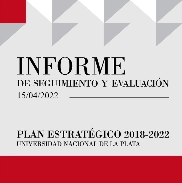 Informe de Seguimiento y Evaluación Nro. 12 - 15/4/2022
