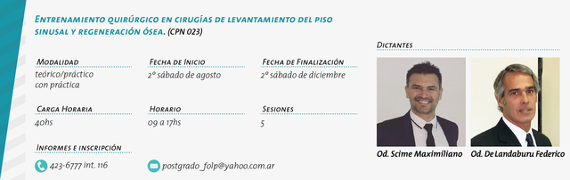 Cursos de Posgrado 2018 Cursos de Posgrado 2018