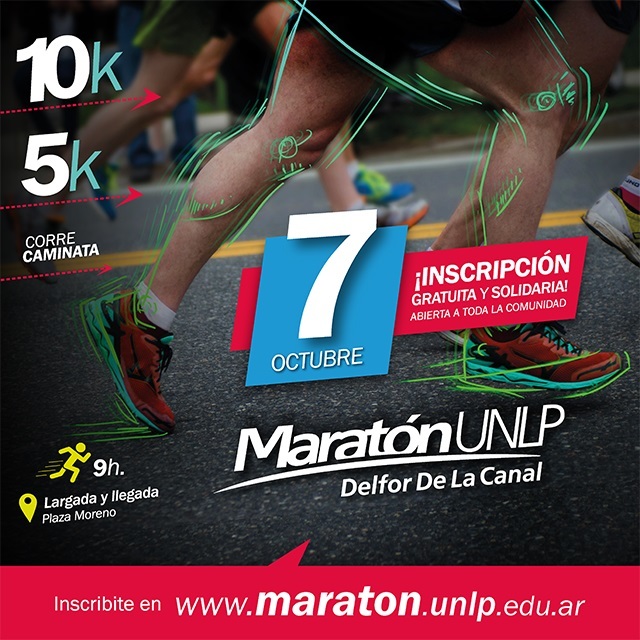 Se viene la 15° edición de la clásica #MaratonUNLP Se viene la 15° edición de la clásica #MaratonUNLP