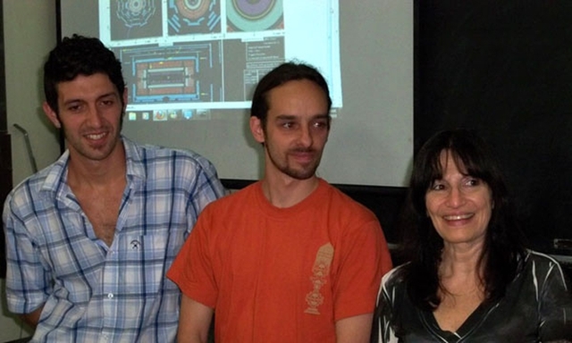 Fernando Monticelli, Xabier Anduaga y Teresa Dova Fernando Monticelli, Xabier Anduaga y Teresa Dova