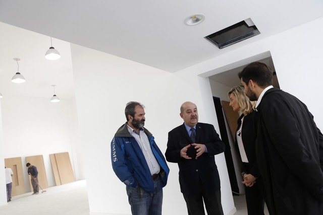 El presidente Tauber recorrió las instalaciones junto a autoridades de la UNLP y de la Facultad El presidente Tauber recorrió las instalaciones junto a autoridades de la UNLP y de la Facultad