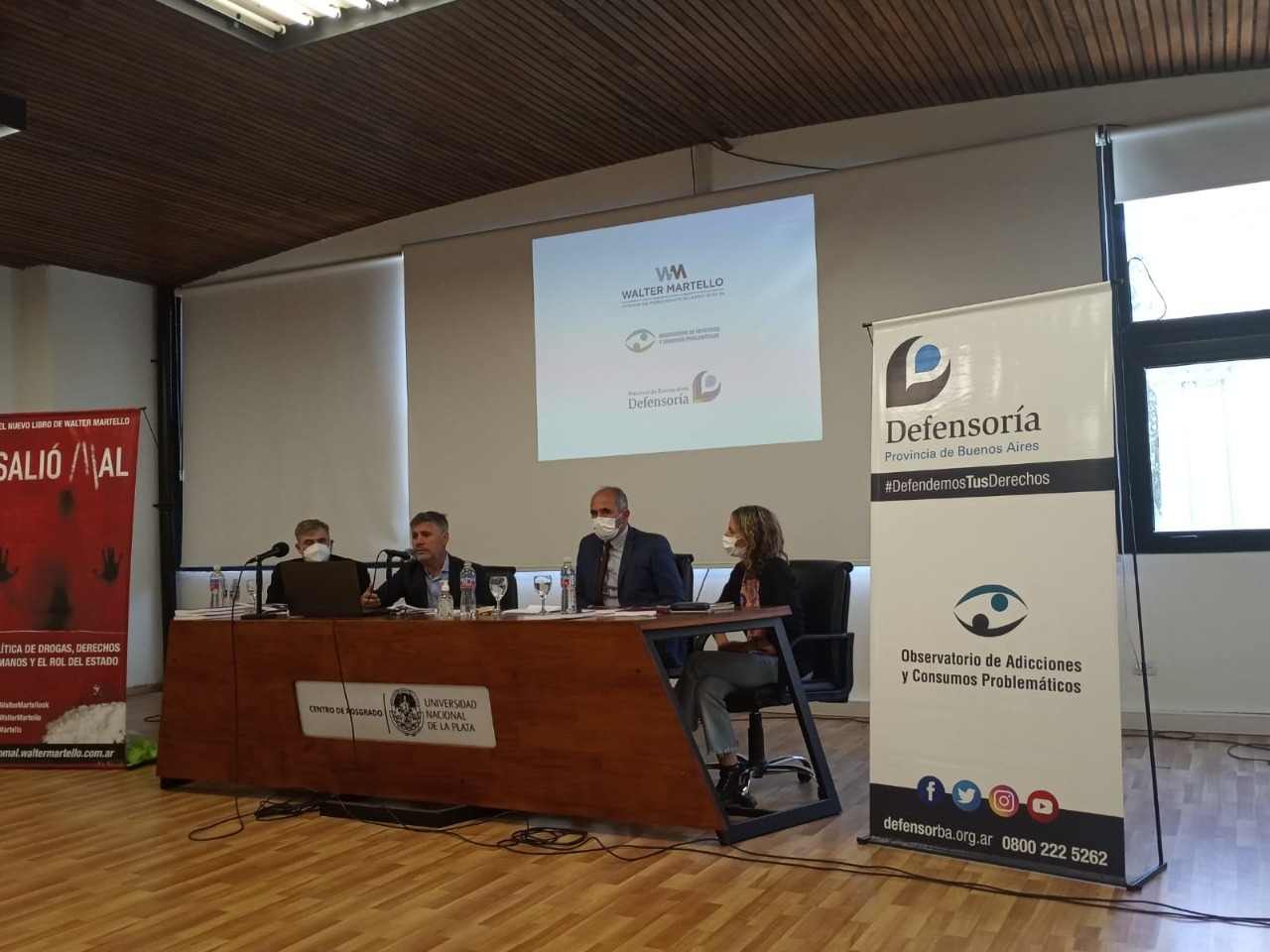 La UNLP en la presentación de un relevamiento sobre el consumo de alcohol en jóvenes La UNLP en la presentación de un relevamiento sobre el consumo de alcohol en jóvenes