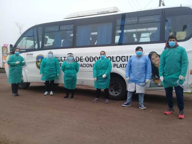 Fundamental despliegue de la UNLP en operativos sanitarios en la región Fundamental despliegue de la UNLP en operativos sanitarios en la región