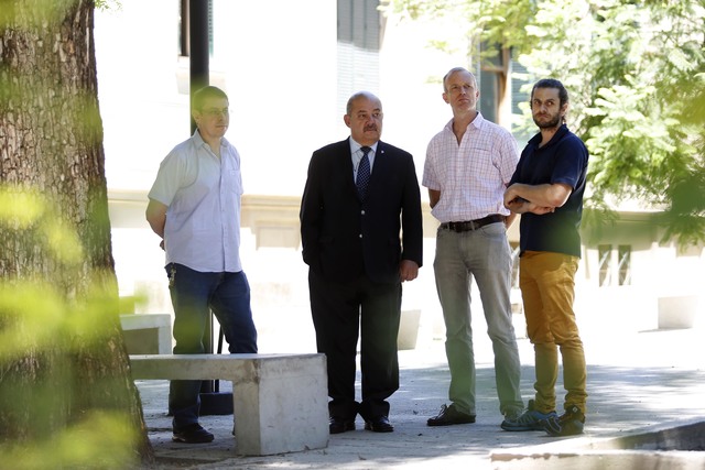 Con obras en Exactas, avanza el plan de puesta en valor del espacio público Con obras en Exactas, avanza el plan de puesta en valor del espacio público