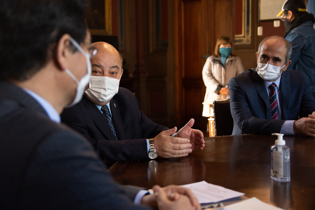 El embajador del Japón y representantes de la Agencia de Cooperación JICA, visitaron la UNLP El embajador del Japón y representantes de la Agencia de Cooperación JICA, visitaron la UNLP