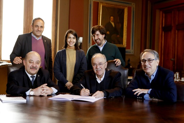 Convenio entre la UNLP y la Fundación Argentina de Nanotecnología Convenio entre la UNLP y la Fundación Argentina de Nanotecnología