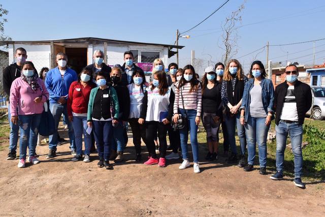 Nuevo operativo sanitario de la UNLP en un barrio de la región