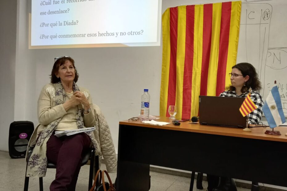 Se brindó la conferencia “Catalunya: La Diada, su contexto histórico y actual”