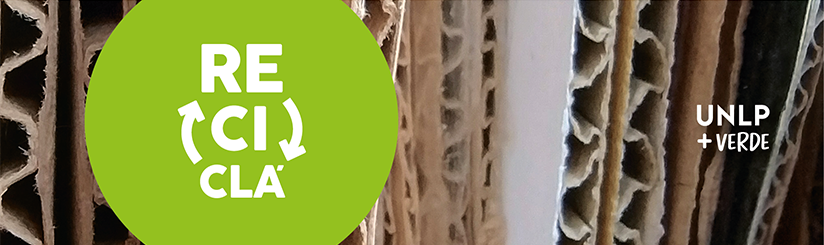 Banner Digital programa Reciclá UNLP Más Verde