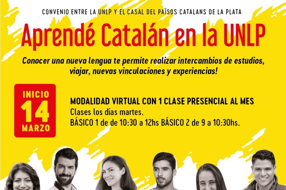 Clases gratuitas de idioma Catalán en la UNLP