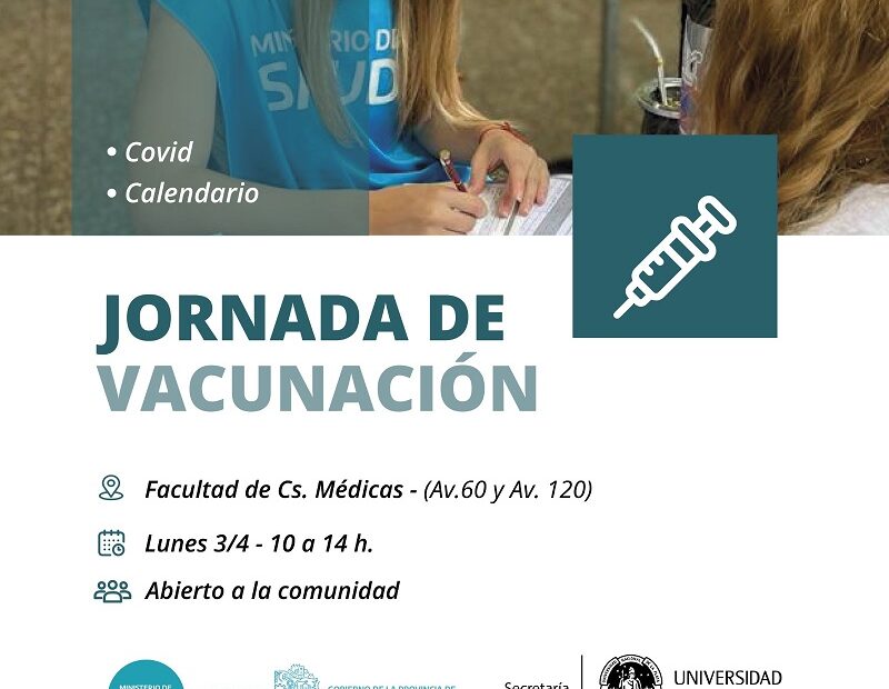 Jornada De Vacunación En Medicina Unlp