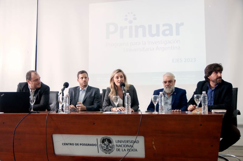 Investigadores de la UNLP participaron de una conferencia sobre el programa PRINUAR