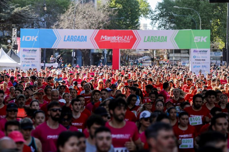 Cerca de 14 mil atletas participaron de la Maratón de la UNLP
