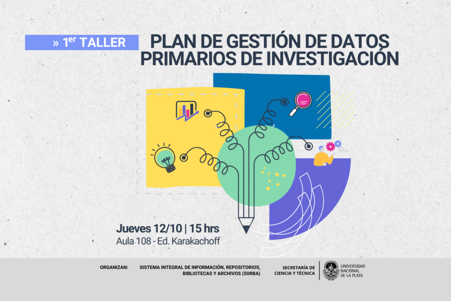 Taller Plan de Gestión de Datos Primarios de Investigacion