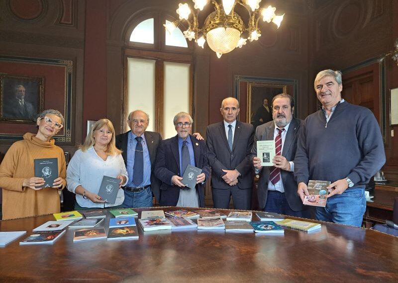 Armengol se reunió con autoridades de la Sociedad Argentina de Escritores, organizadora del concurso literario “Joaquín V. González”