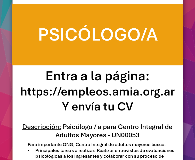 PSICÓLOGO