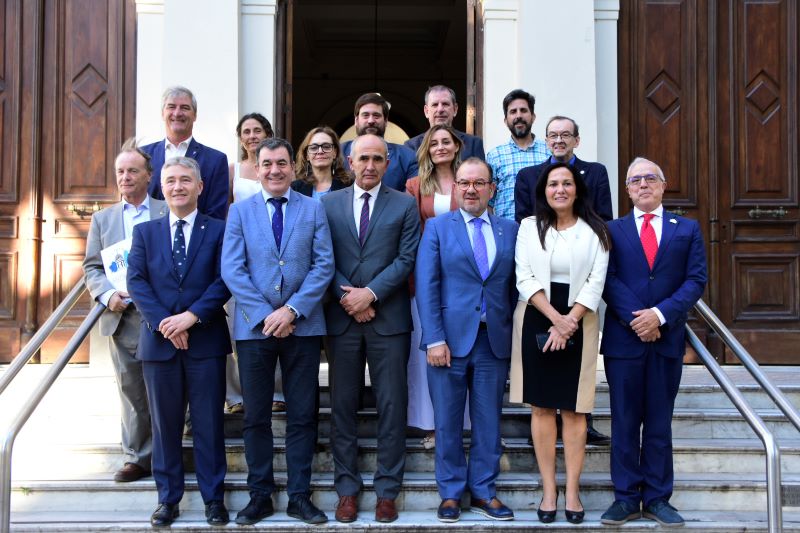 La UNLP firmó un acuerdo con universidades de la Comunidad Autónoma de Galicia