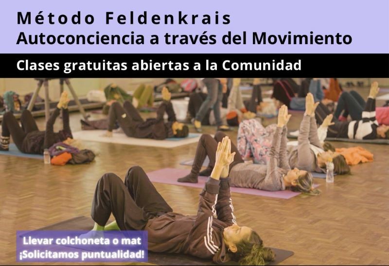 Método Feldenkrais en la UNLP: clases abiertas a toda la comunidad