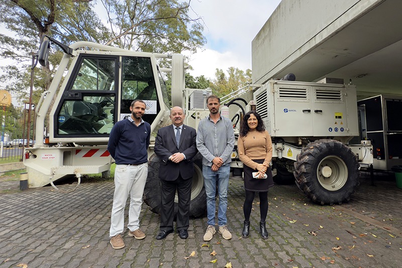 La UNLP adquirió un equipo único en el país para exploraciones geofísicas