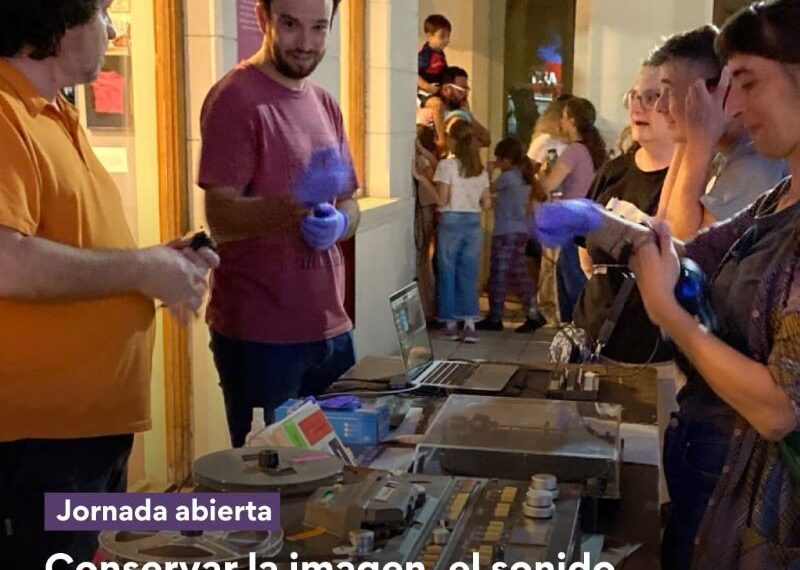 Jornada abierta en la UNLP: Conservar la imagen, el sonido y lo audiovisual como práctica política