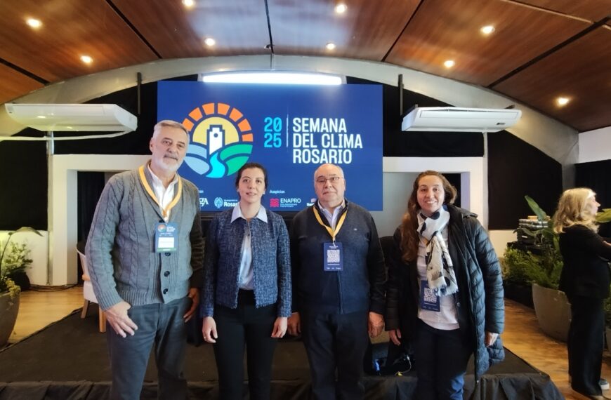La UNLP presentó el Proyecto EMES-Euroclima en la Semana del Clima Rosario