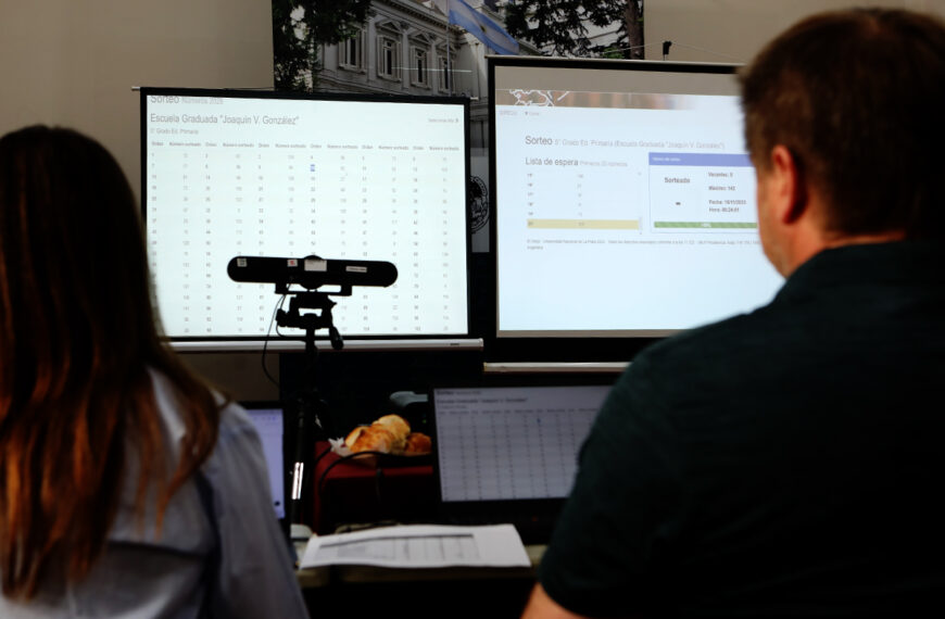 Sorteo de vacantes para ingresar a los colegios de la UNLP