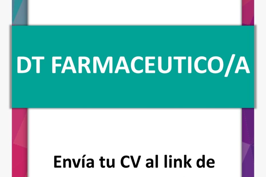 DT FARMACEUTICO/A