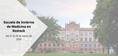 Plaza para escuela de invierno de Medicina en Rostock