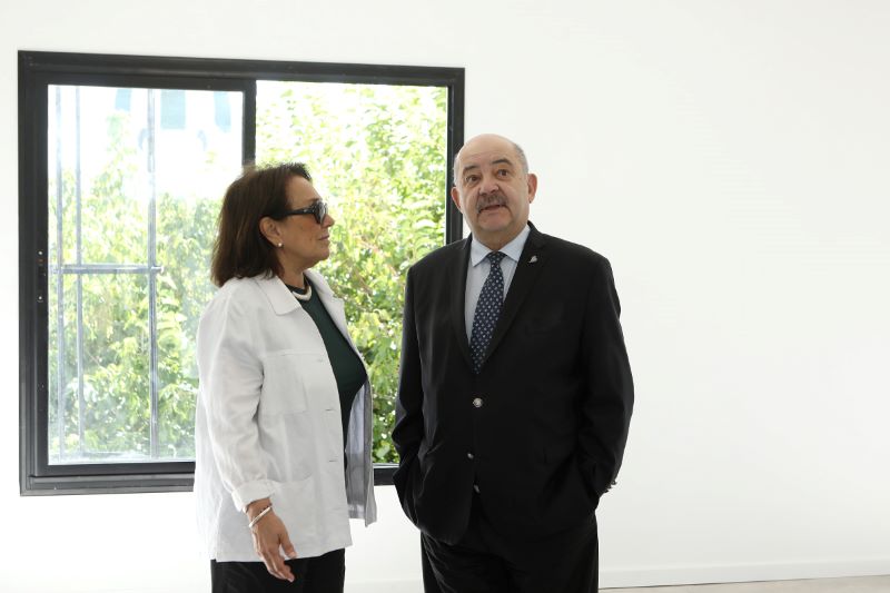 Tauber recorrió el final de obra del Hospital Escuela de Psicología