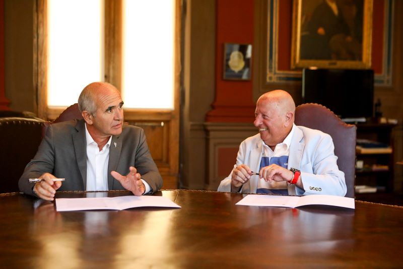 Convenio de cooperación con la Federación Empresaria de La Plata