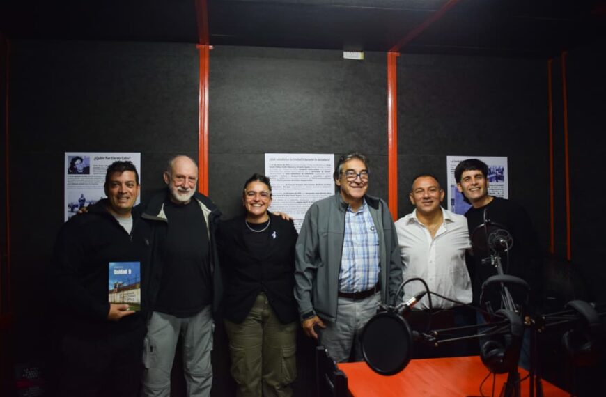 Inauguración del Estudio de Grabación “Dardo Cabo” en la Unidad Nº9