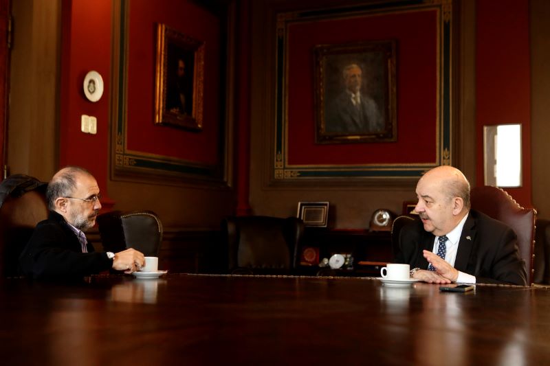 Tauber recibió a Alejandro Villar para fortalecer la articulación con el sistema universitario bonaerense