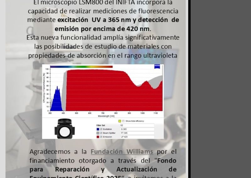 El INIFTA suma tecnología para la investigación científica