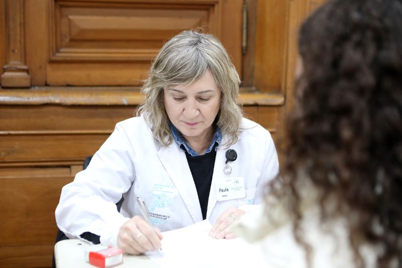 La UNLP realizó una nueva colecta de sangre y jornada integral de salud