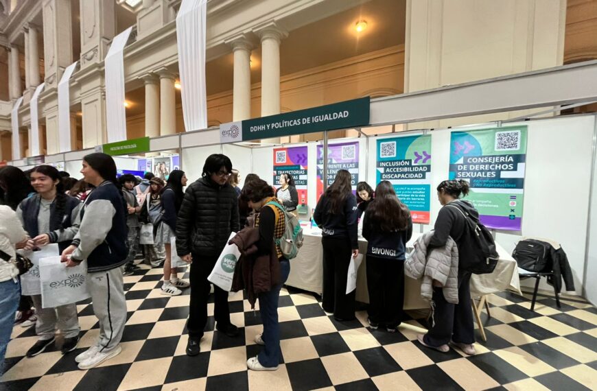 La Secretaría de Derechos Humanos y Políticas de Igualdad participó de la Expo UNLP 2026