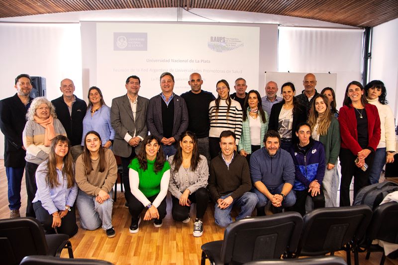 La UNLP participa del lanzamiento de la Red Argentina de Universidades Promotoras de la Salud